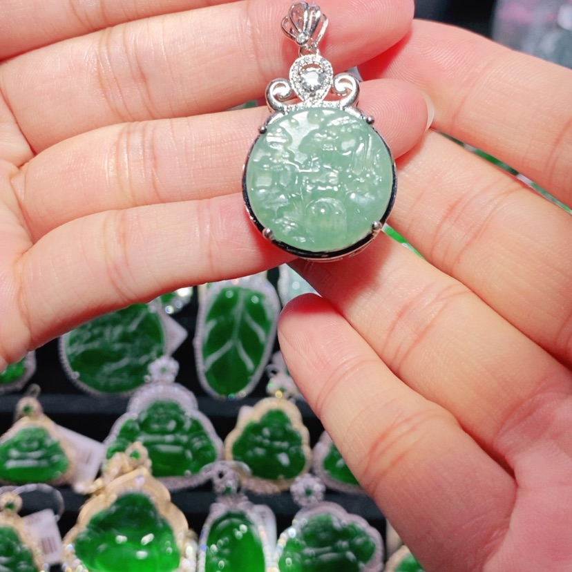 【闪购商品】翡翠耳饰未镶嵌X