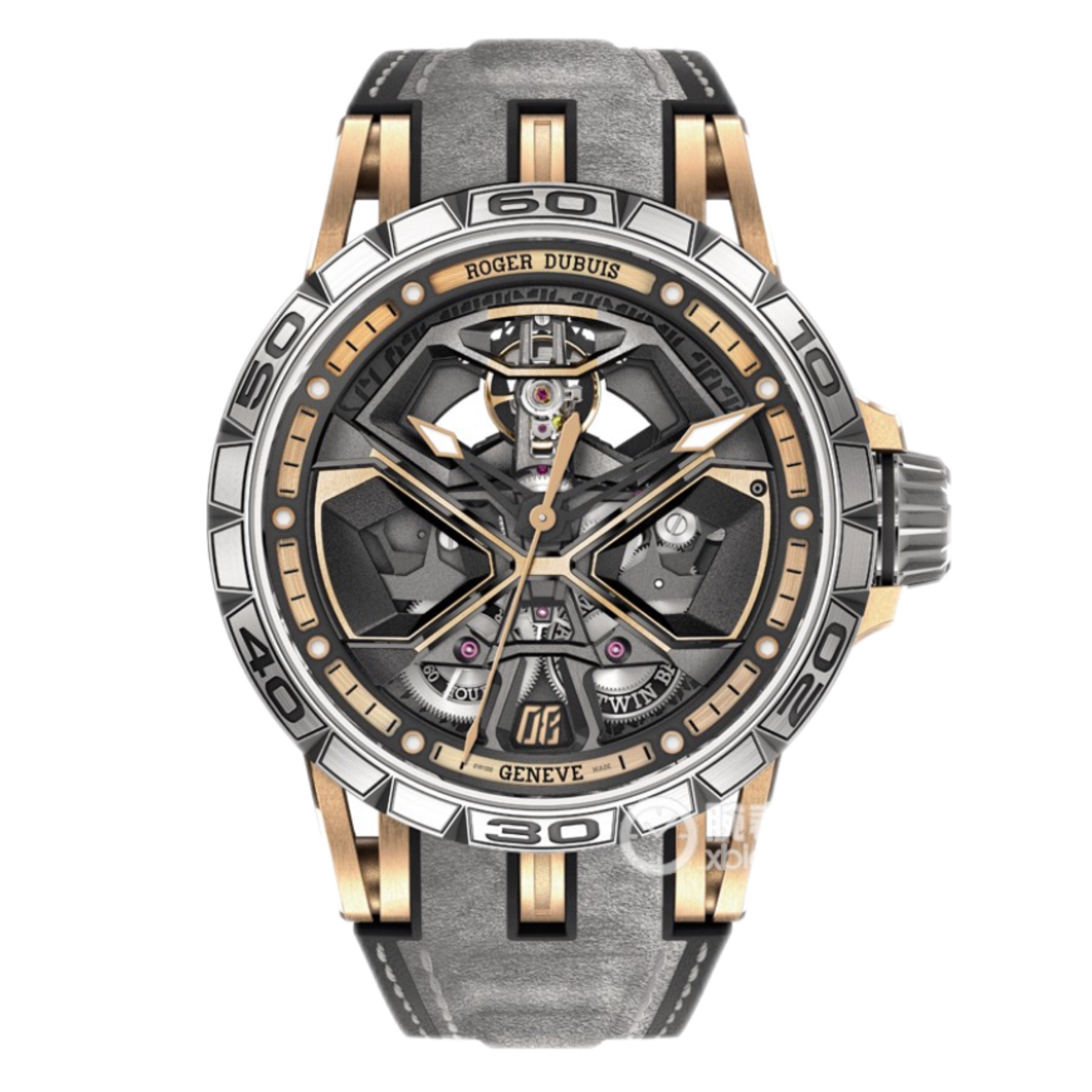 99新 ROGER DUBUIS/罗杰杜彼 王者竞速系列RDDBEX0750/19年