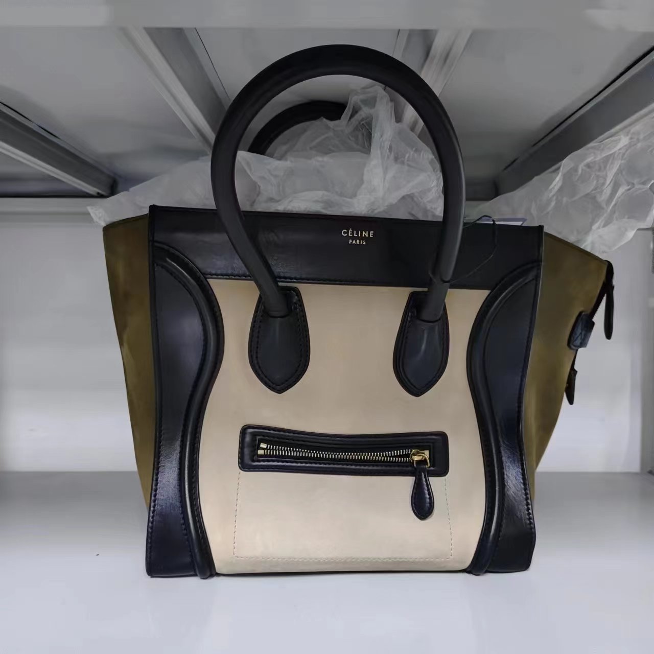 95新  【桔夕天歌】B14 Celine 笑脸包