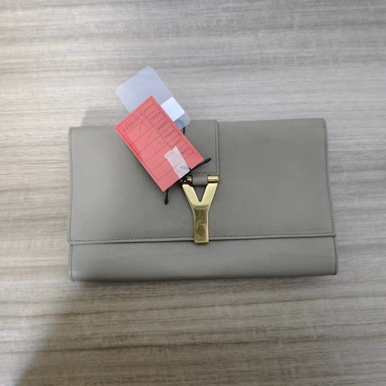 95新  【桔夕天歌】B19 YSL Y字扣手拿包