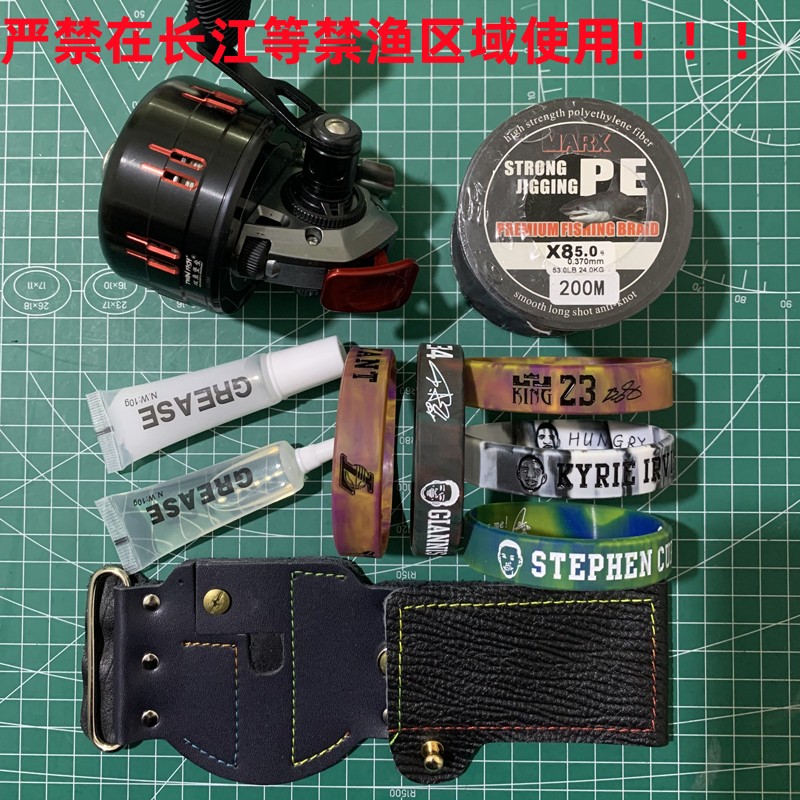 双鱼堡垒鱼轮BL39户外远距离大轮子改装强力弹簧出线顺畅渔具配件