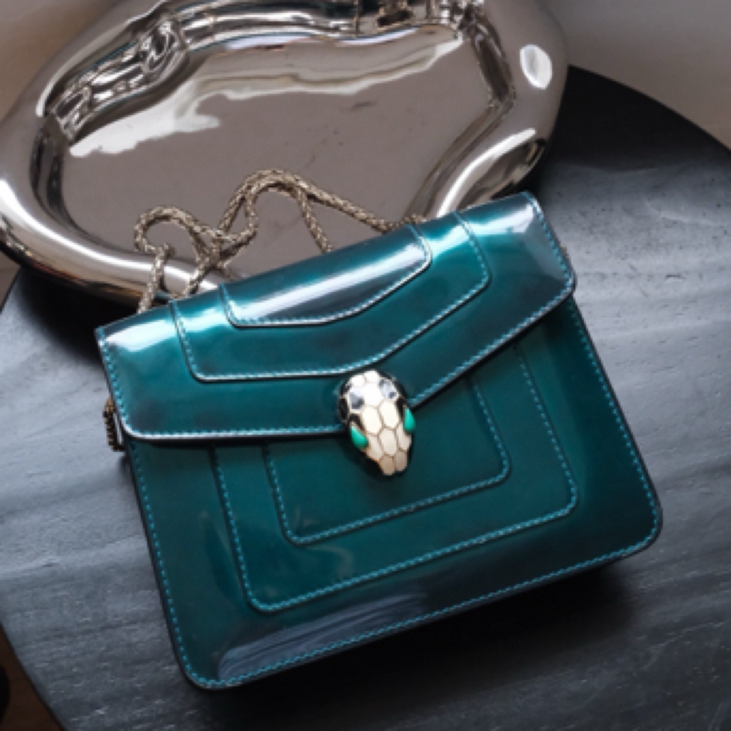 95新 BVLGARI/宝格丽 SerpentiForever蛇头尺寸20 4 14