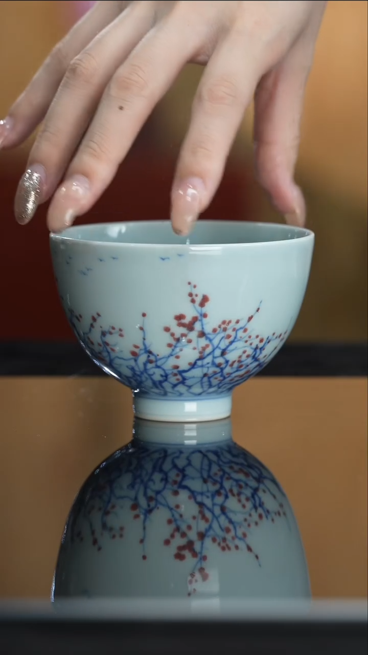 【闪购商品】杯成窑           青花主人杯