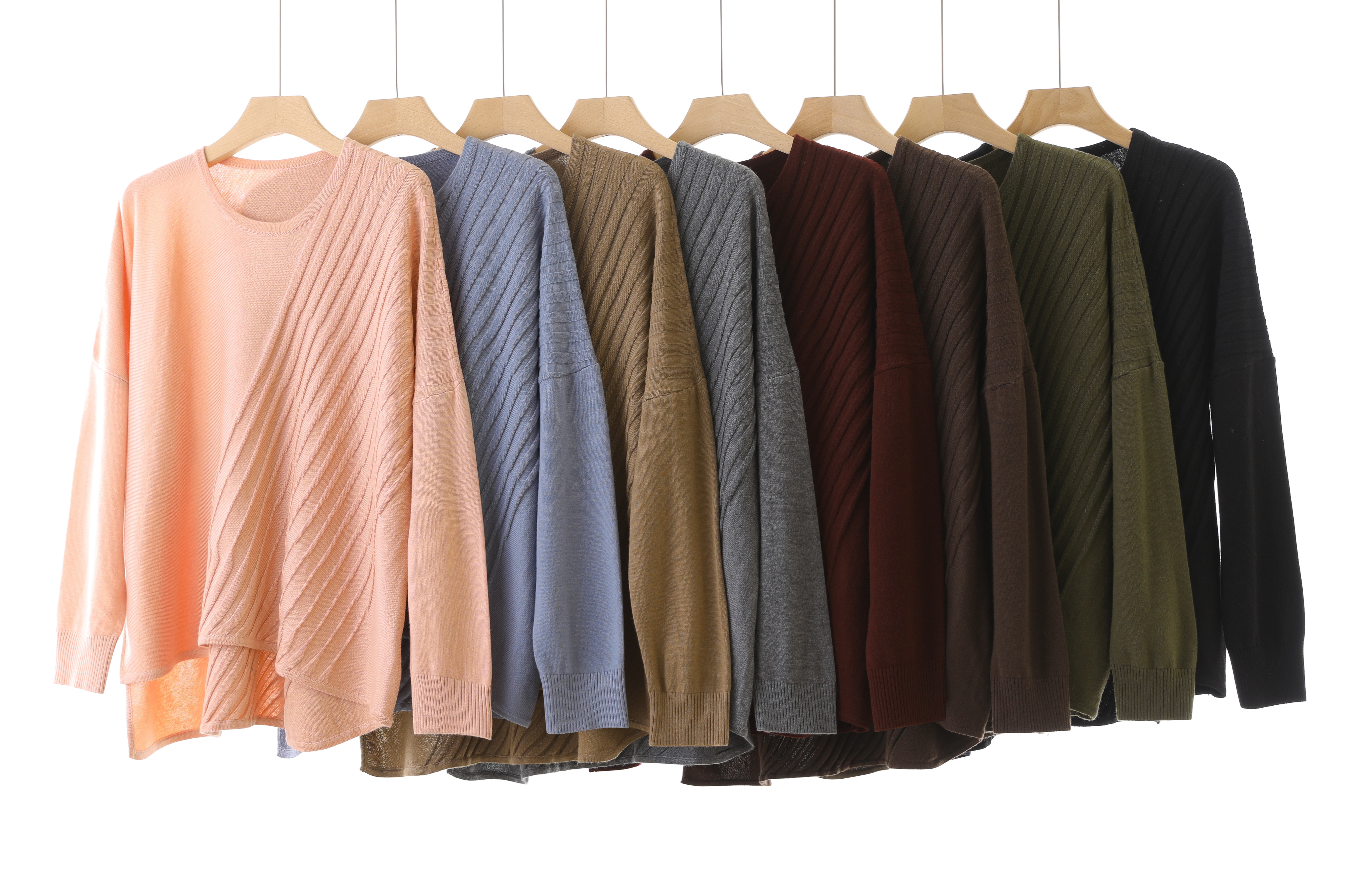 2025新款羊毛针织宽松休闲衫9126