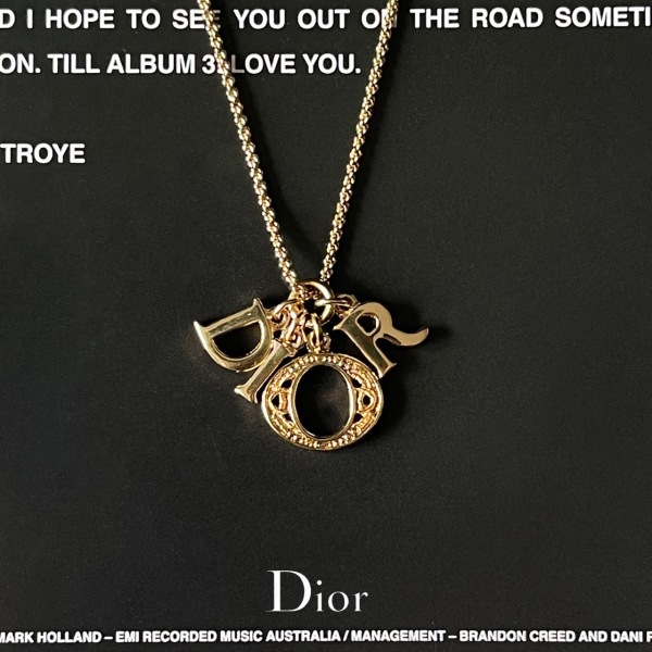 妃鱼/Dior/迪奥/95新/项链/市场价9800