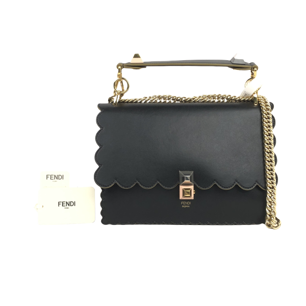 妃鱼/FENDI/芬迪/95新/单肩包/Kan I/市场价19500
