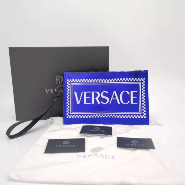 妃鱼/VERSACE/范思哲/99新/手拿包/市场价3000