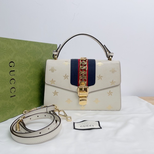 妃鱼/Gucci/古驰/95新/单肩包/市场价21700