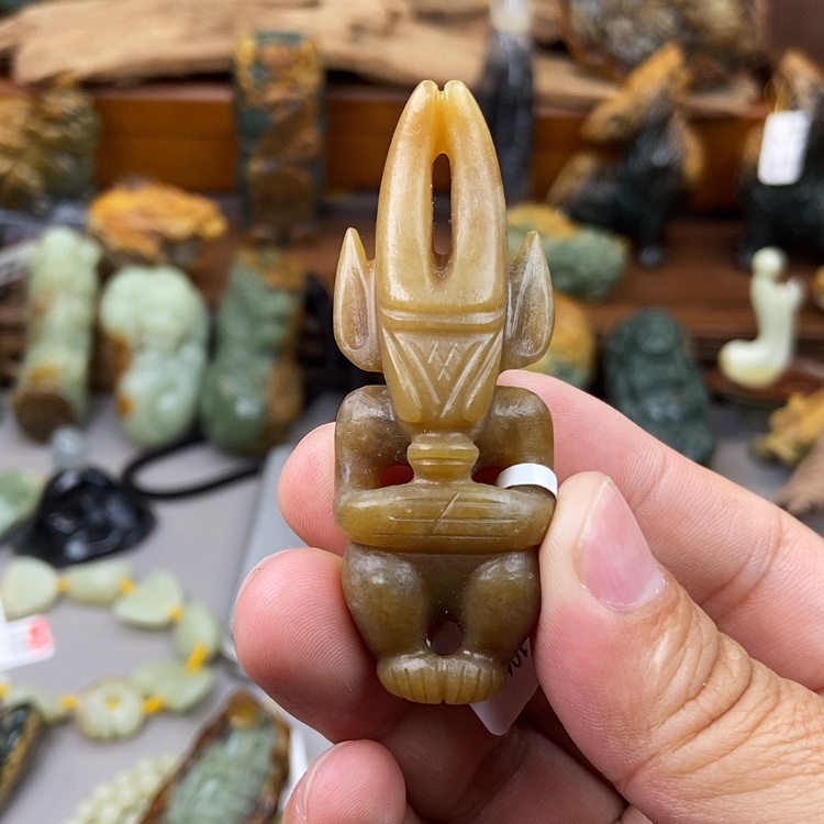 【闪购商品】岫岩老玉（透闪石质玉）把件未镶嵌远
