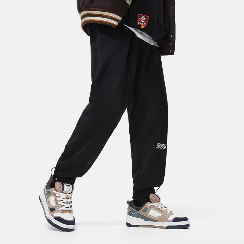 李宁反伍BADFIVE男子束脚宽松卫裤AKLT073