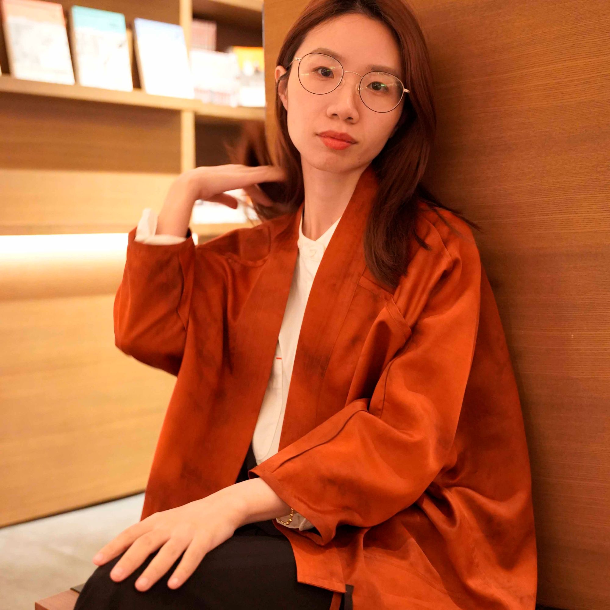 （喜物布头）19/桑蚕丝高品质香云纱面料 