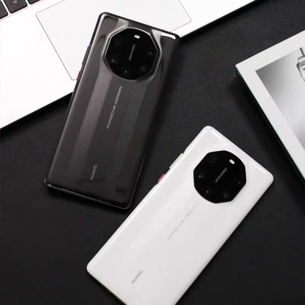 95新 Huawei/华为 mate40保时捷商务白色曲面屏手机