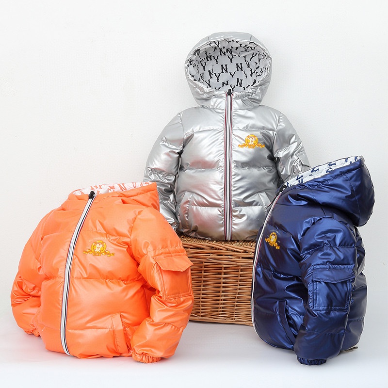 卡可鸭-8808双面穿小银人棉服