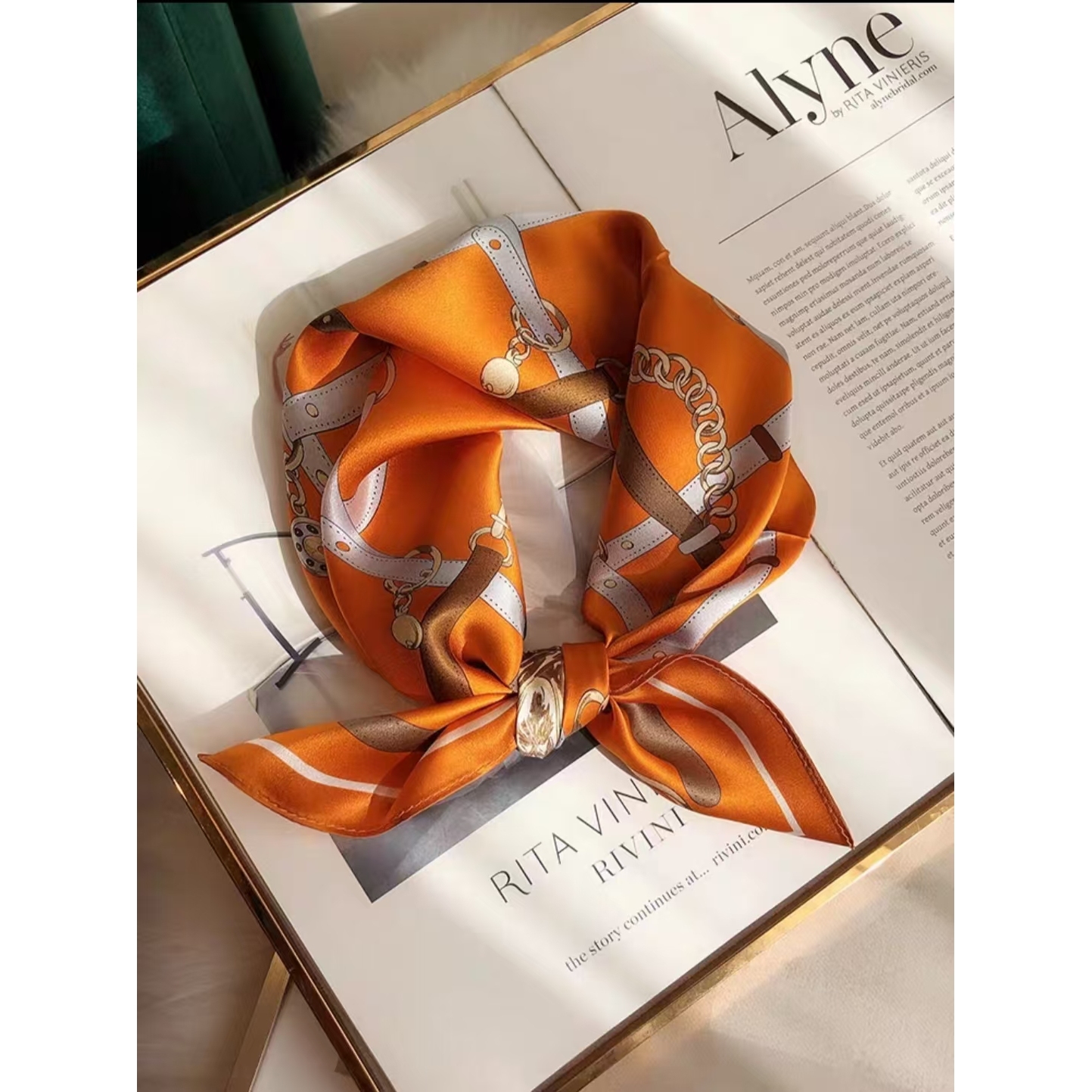 100新款百搭杭州丝绸丝巾70*70#3651