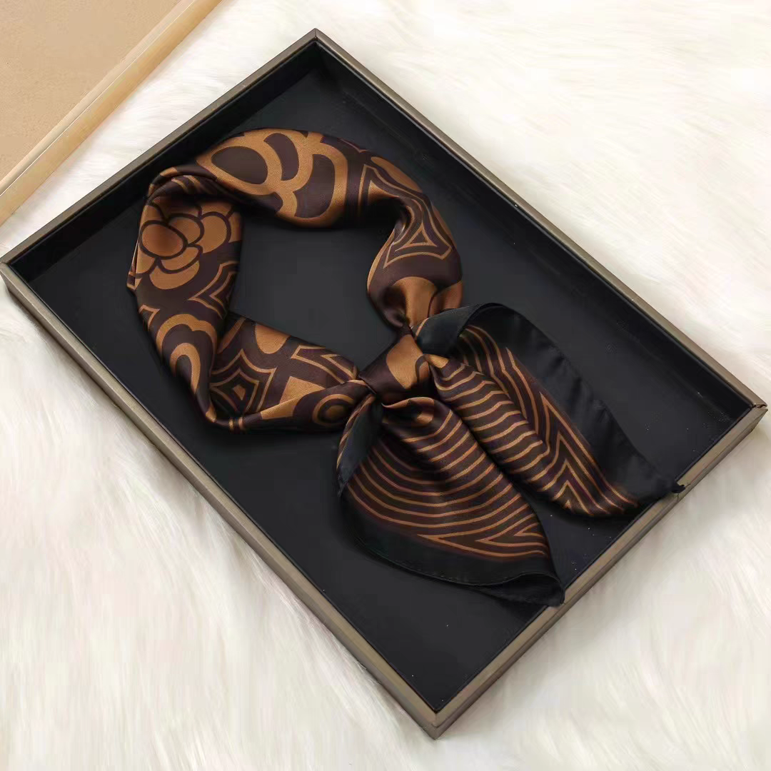 100新款百搭杭州丝绸丝巾70*70#2057