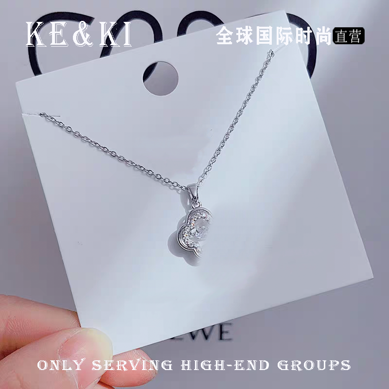 铜合金项链 0 2109韩版镂空四叶草项链