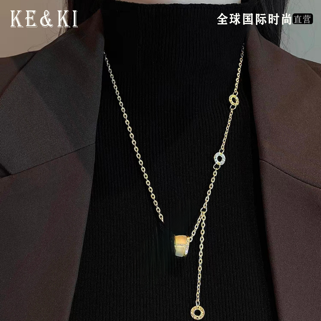 2176精致小蛮腰毛衣链