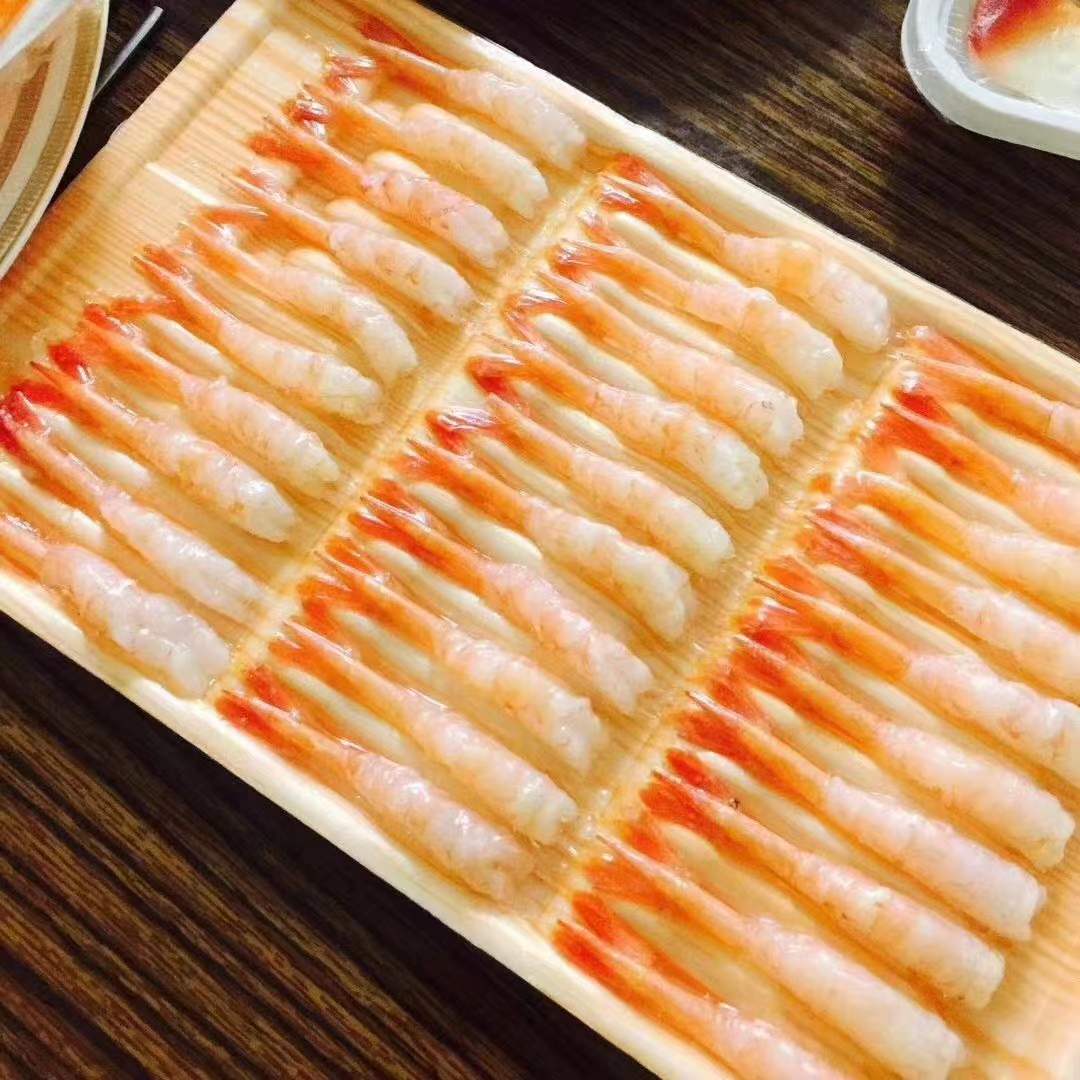 刺身甜虾  托盘甜虾尾  30尾一板