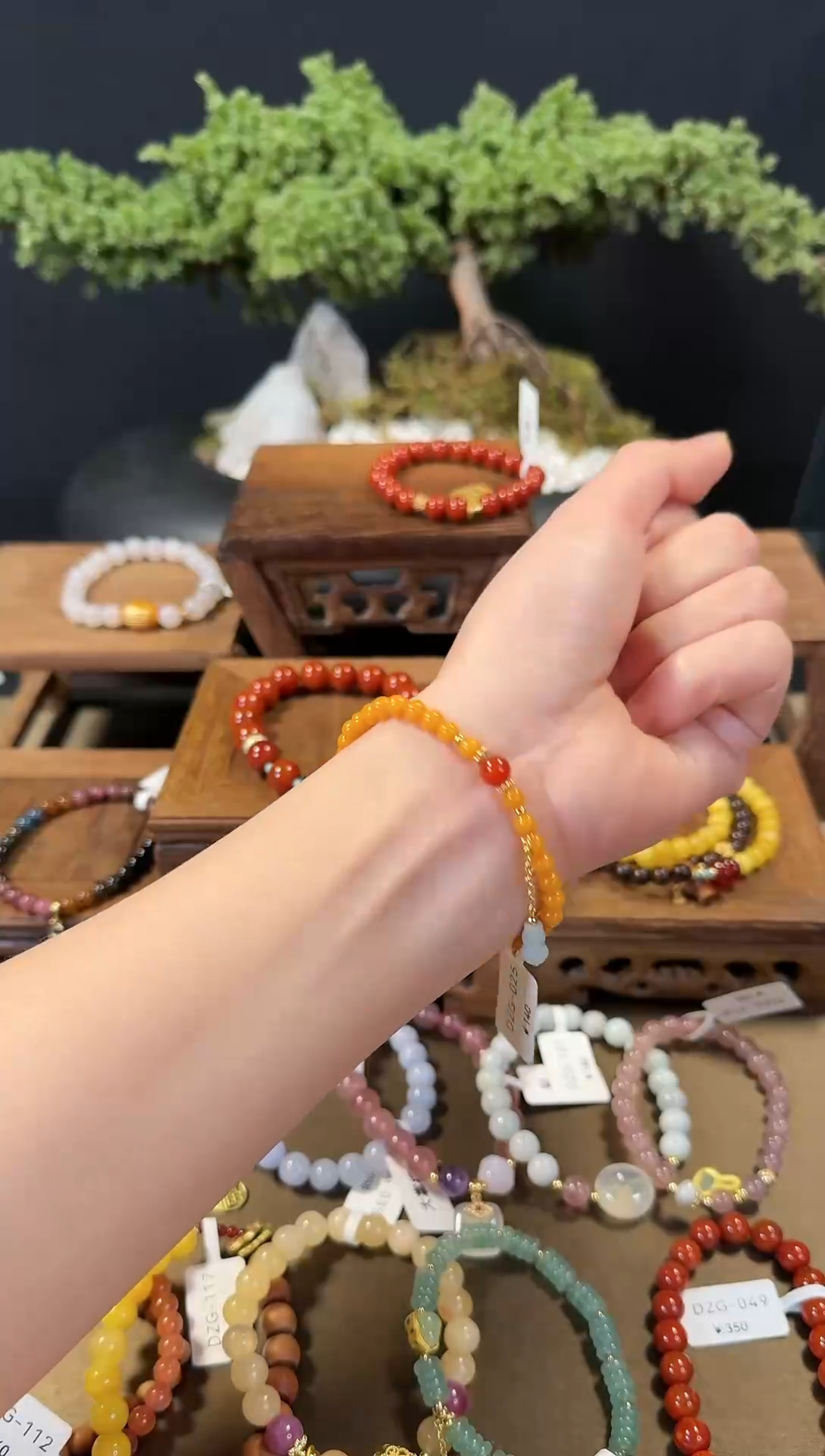 【闪购商品】蜜蜡手链未镶嵌DZG-025