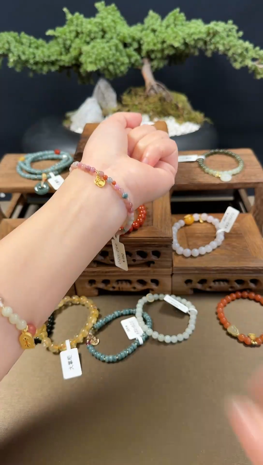 【闪购商品】碧玺手链未镶嵌DZG-099