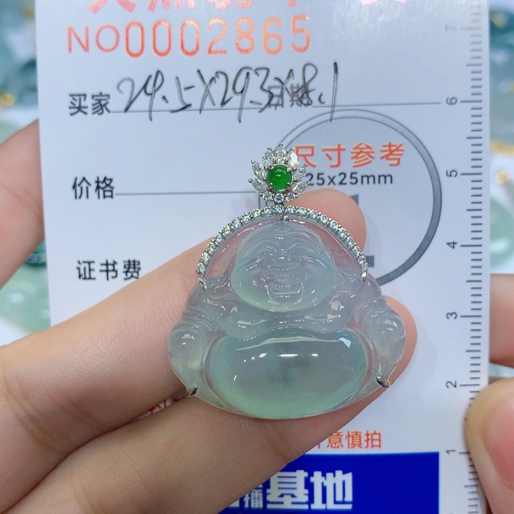 翡翠颈饰未镶嵌H****r吊坠