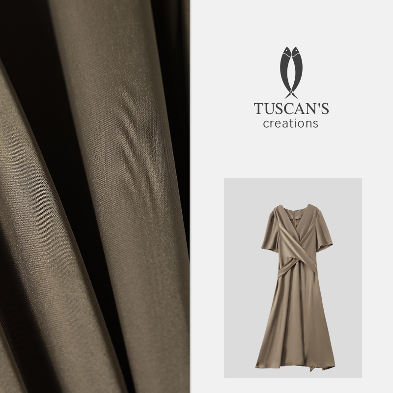 轻奢宽松连衣裙气质法式夏季高级大码女装TS时代双鱼