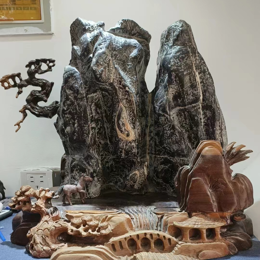 灵璧石摆件 一物一拍请勿随意下单，不包邮