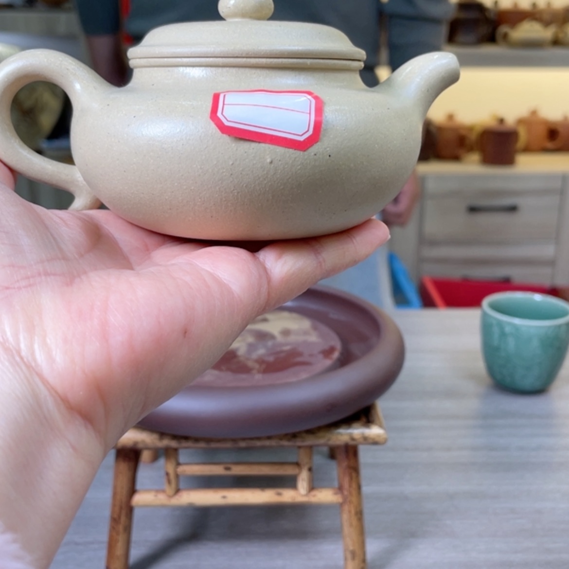 【闪购商品】本山绿泥茶杯