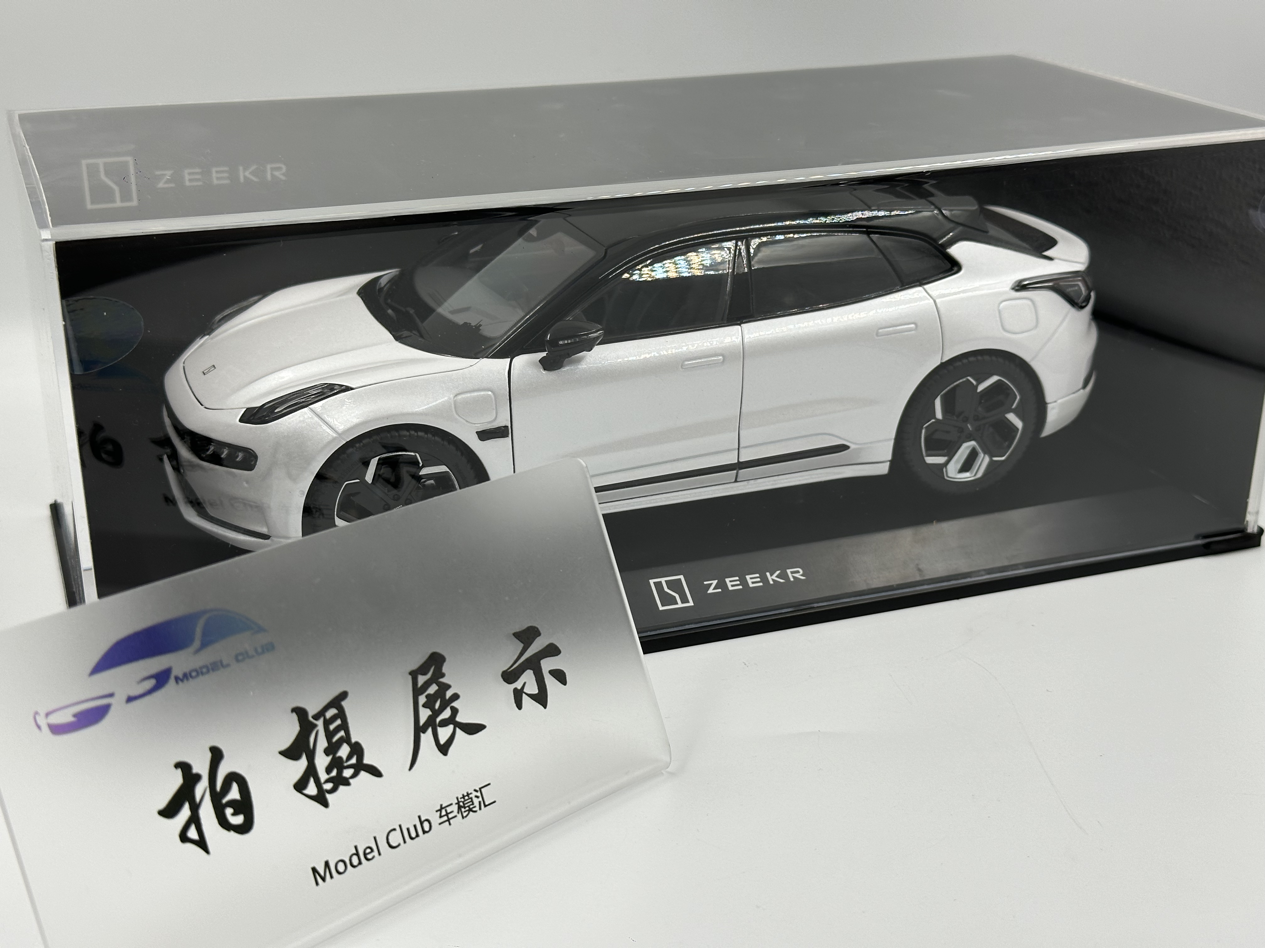 极氪001车模1:18合金车模极氪车模原厂车模1/18合金车模