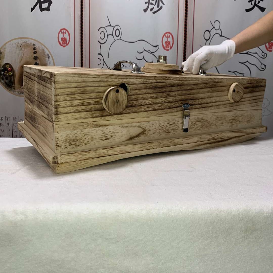 砭艾御龙堂督脉艾灸箱经典手工制作（底网可拆洗）