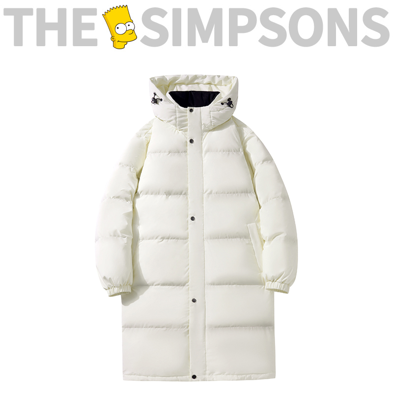 THESIMPSONS保暖山系外套连帽长款纯色简约羽绒服SPCDJ244F176U