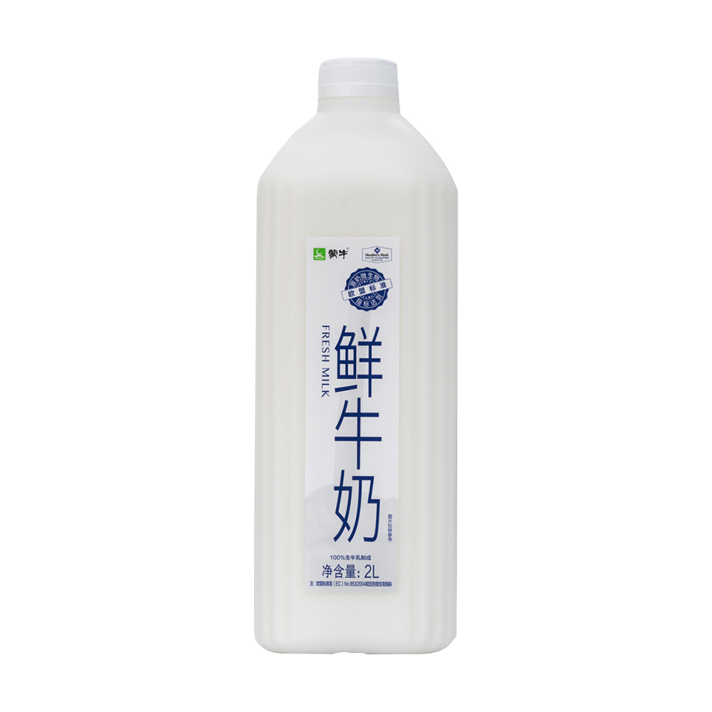 Member's Mark 蒙牛 鲜牛奶 全脂巴氏杀菌乳 2L