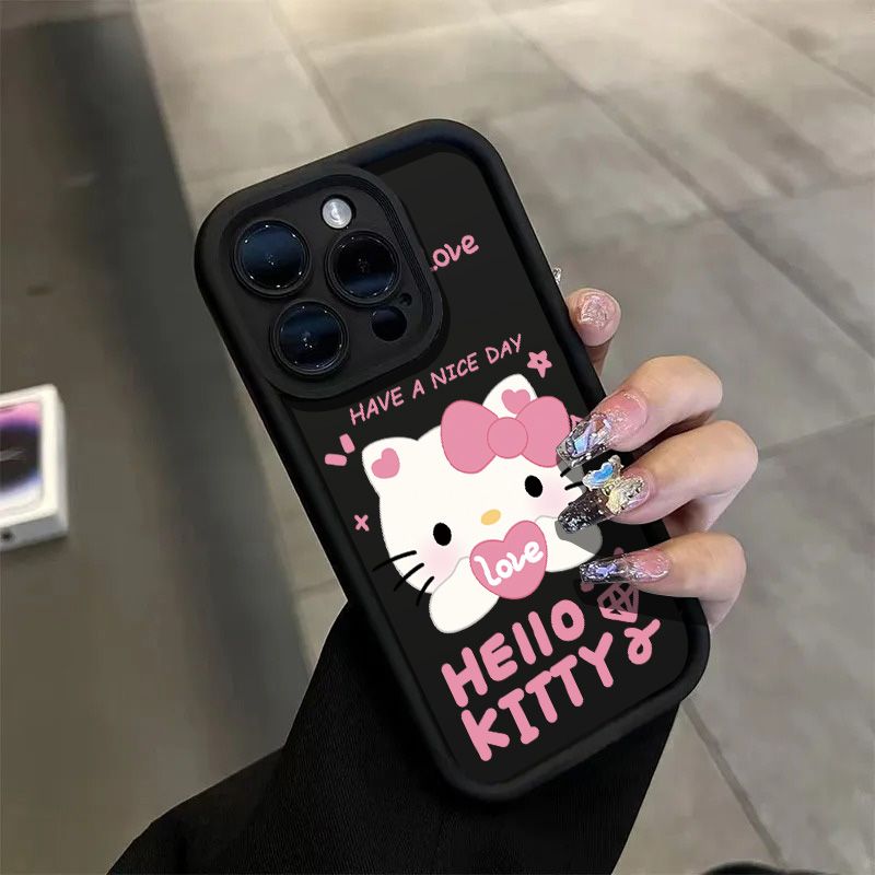 苹果14/15手机壳iPhone13可爱11/12promax小众xs/xr爱心KT猫6/7/8