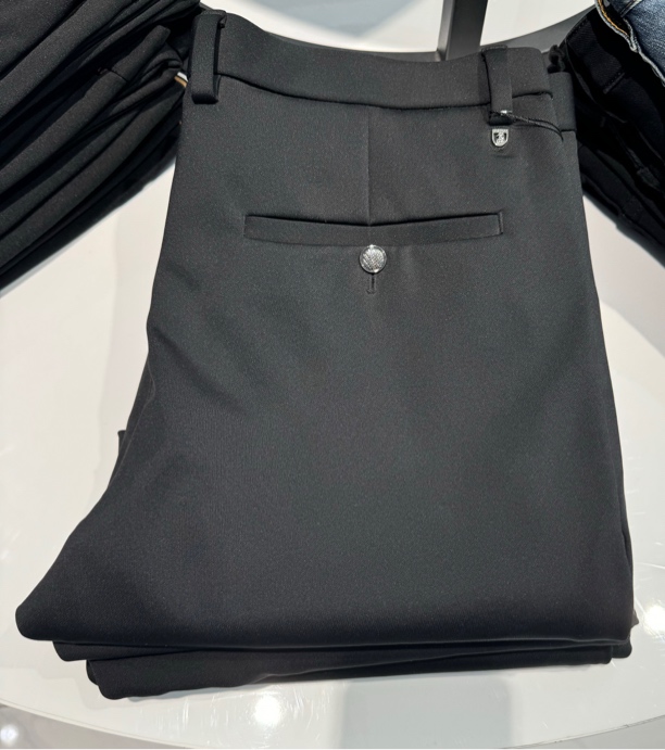 男士轻奢休闲裤夏季弹力简约百搭款