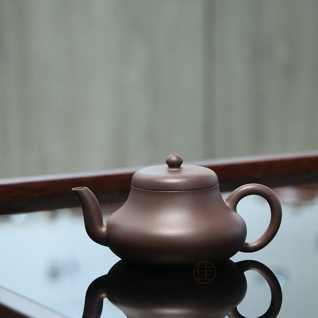 吃茶乐土-全手工 君德 周文强大拍体 原矿80目底槽清 宜兴紫砂壶