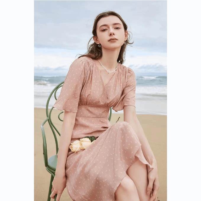 【编码201-250】对应衣架编码去拍，气质日常设计感设计师收腰连衣裙