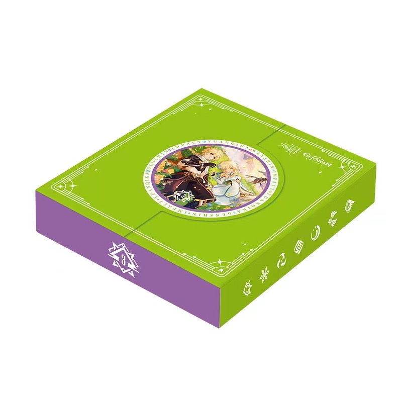 【双O11】元气卡  神之眼第三弹 国卡二创收藏卡牌（默认代拆）