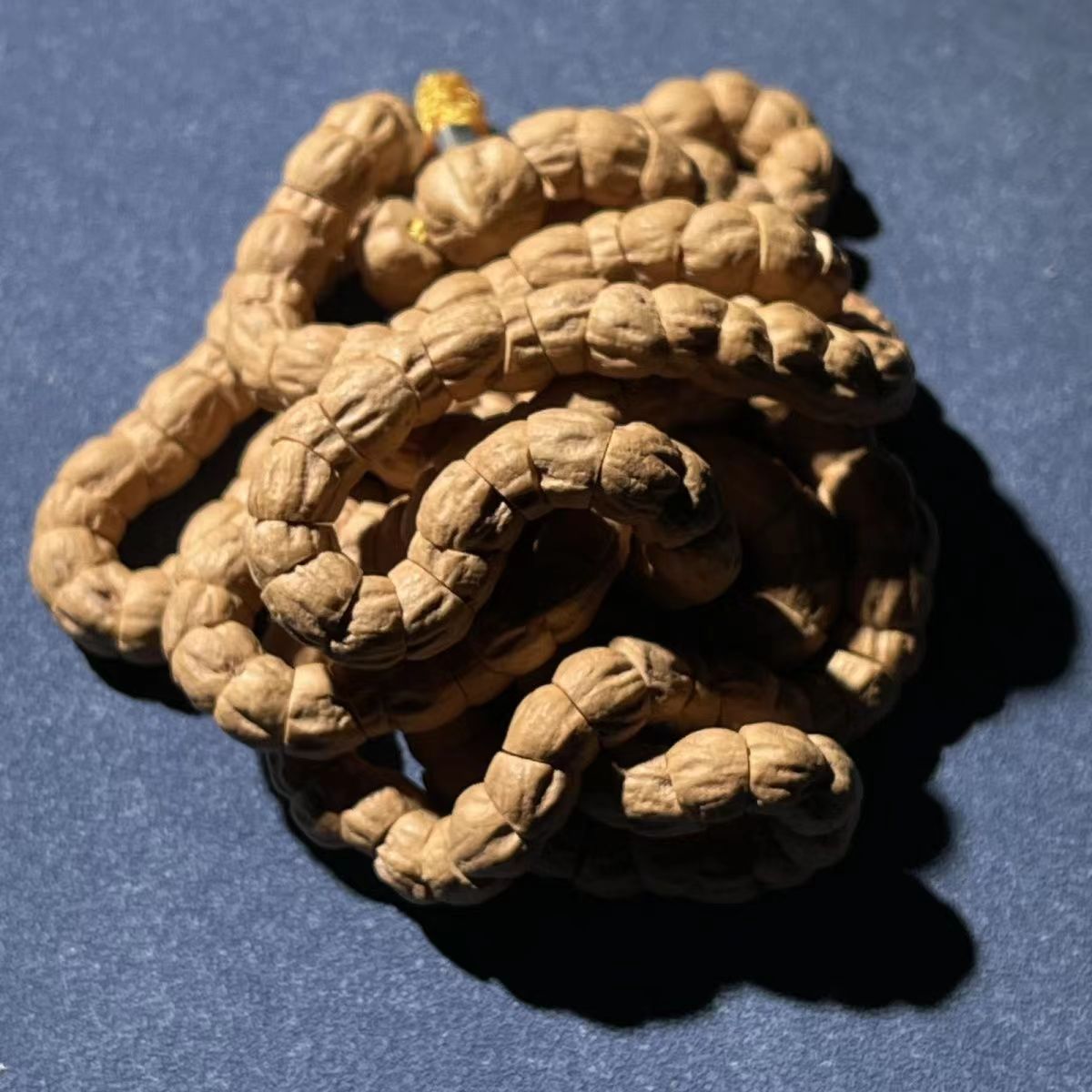 西藏热振百香籽猪大肠柏香籽108颗菩提手串鬼脸脖挂药片高桩原桩