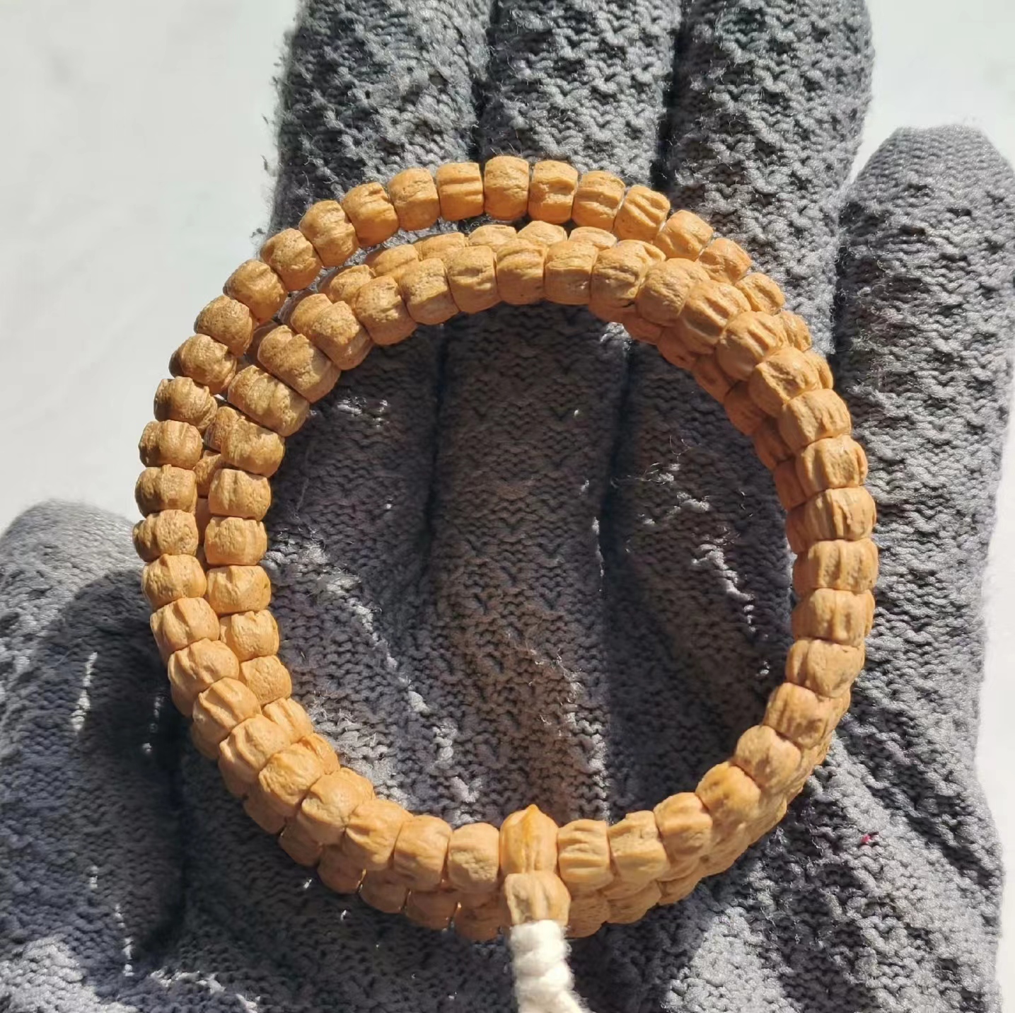 西藏热振百香籽108颗柏香籽菩提手串红芽尸陀林脏鬼药片大肠