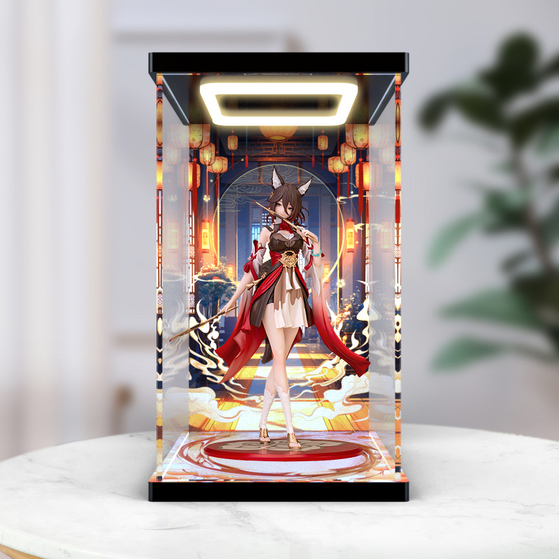 适用Myethos 崩坏星穹铁道 Gift系列 1/10 停云回型灯防尘收纳盒