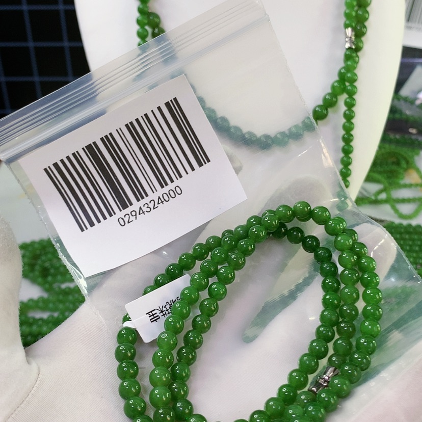 【闪购商品】和田玉（碧玉）颈饰未镶嵌用****4