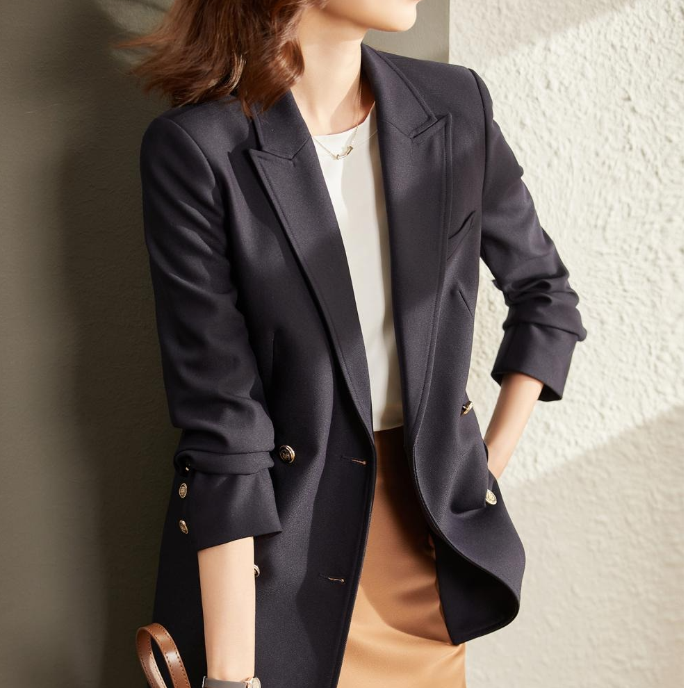 【A841-A850】韩版小西装显瘦气质短款小个子秋冬呢子