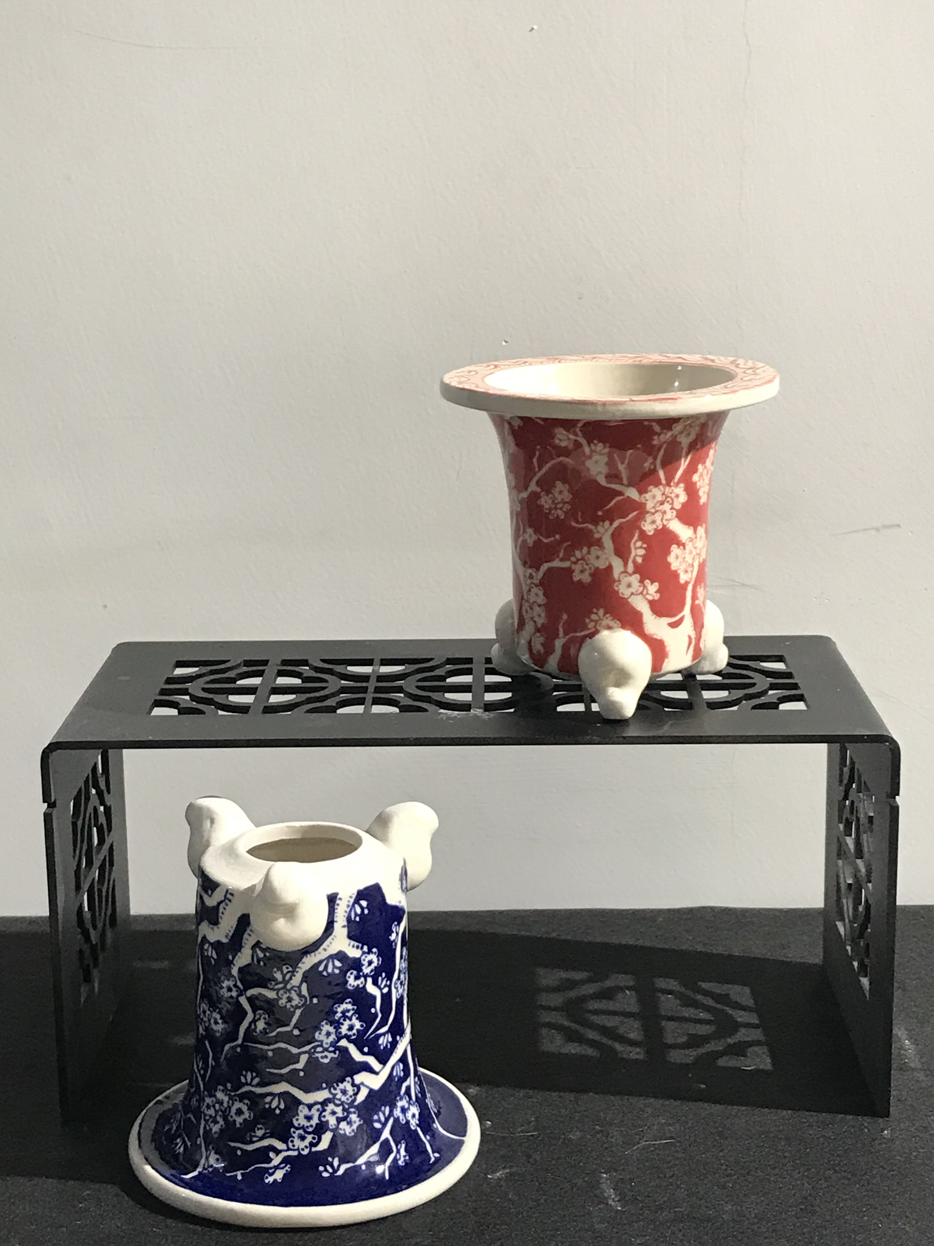 国产品牌手绘花盆 兰花盆 多肉盆