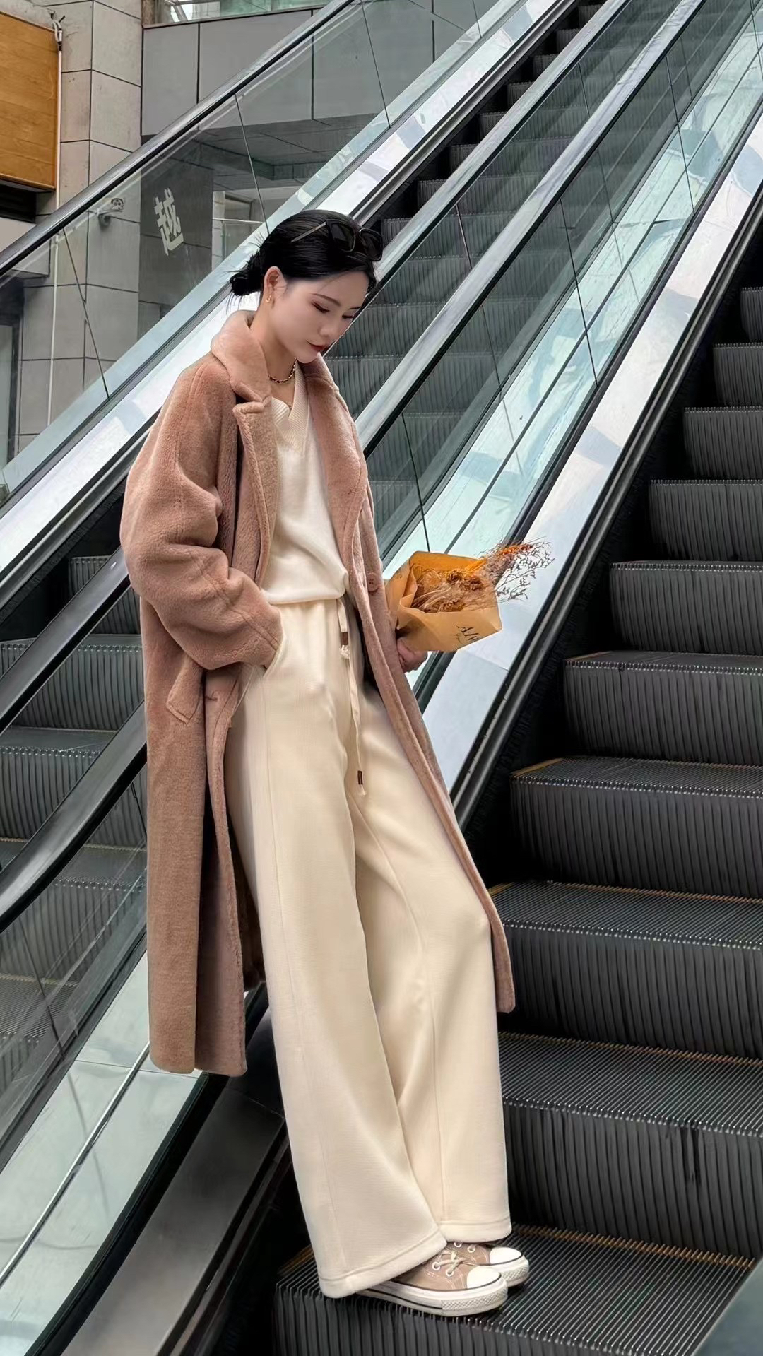 易缔媤雪尼尔加厚休闲裤DE13320