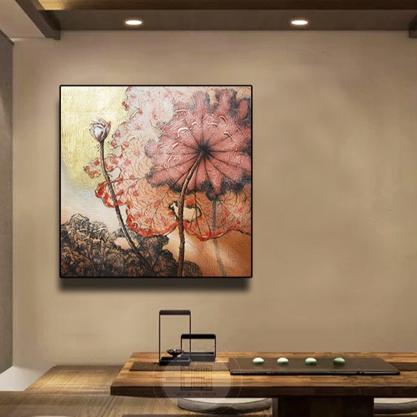 客厅背景墙生活挂画新中式玄关装饰画