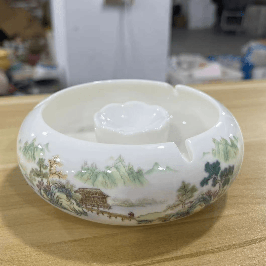 世外桃源烟灰缸家用