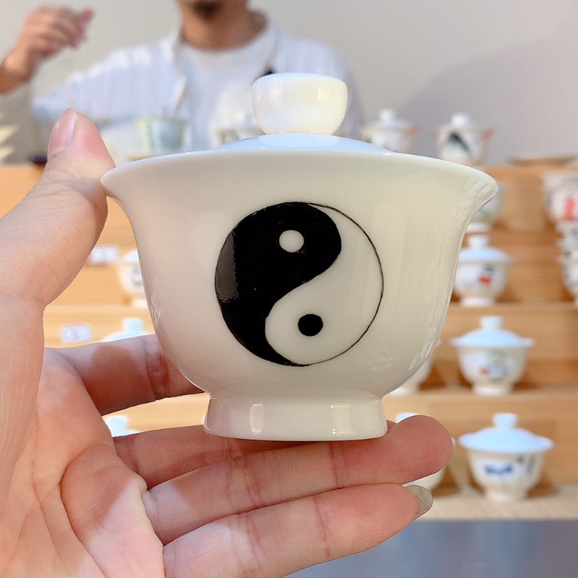 【闪购商品】陶瓷陶瓷盖碗