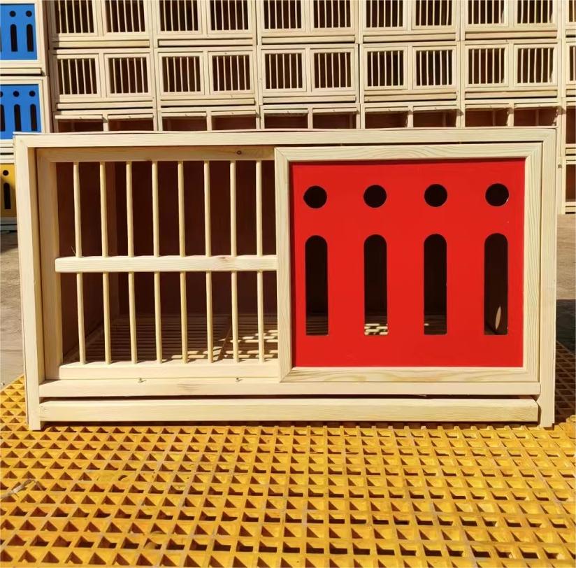 亮彩鸽子铝塑板配对笼