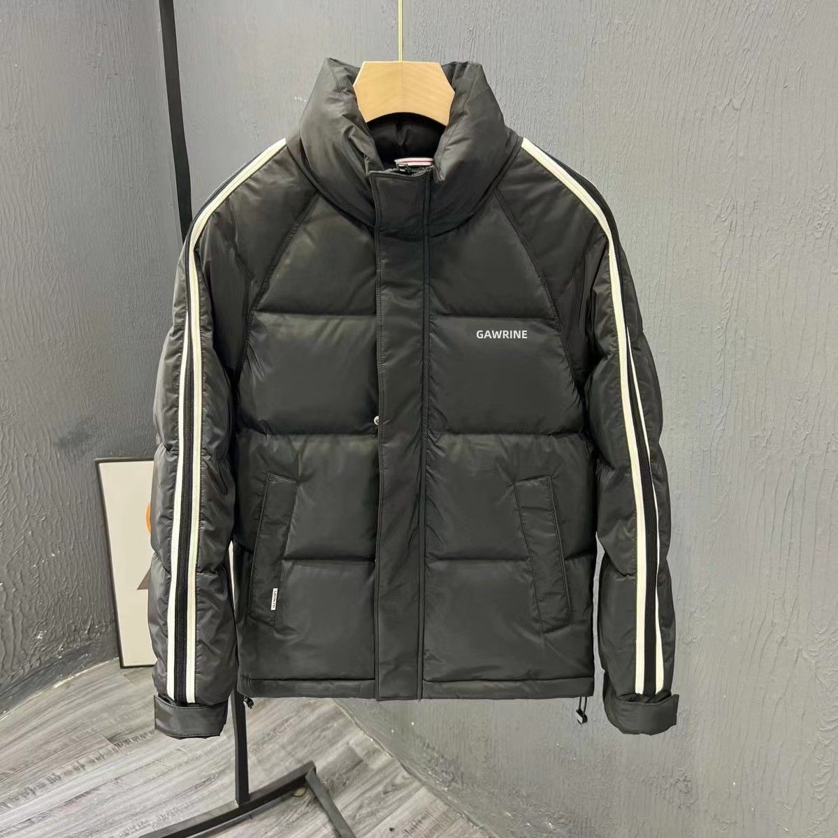 2023新款羽绒服男女短款高颜值鸭绒宽松面包服时尚学院风外套潮