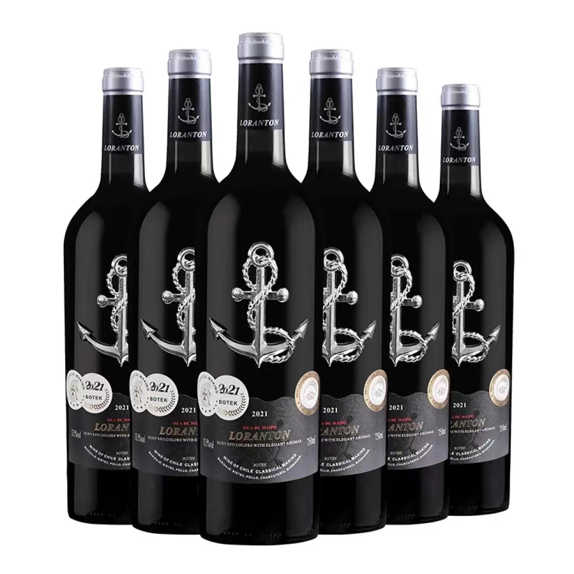 LORANTON/洛兰顿酒庄勃泰克干红葡萄酒 750ml*2瓶